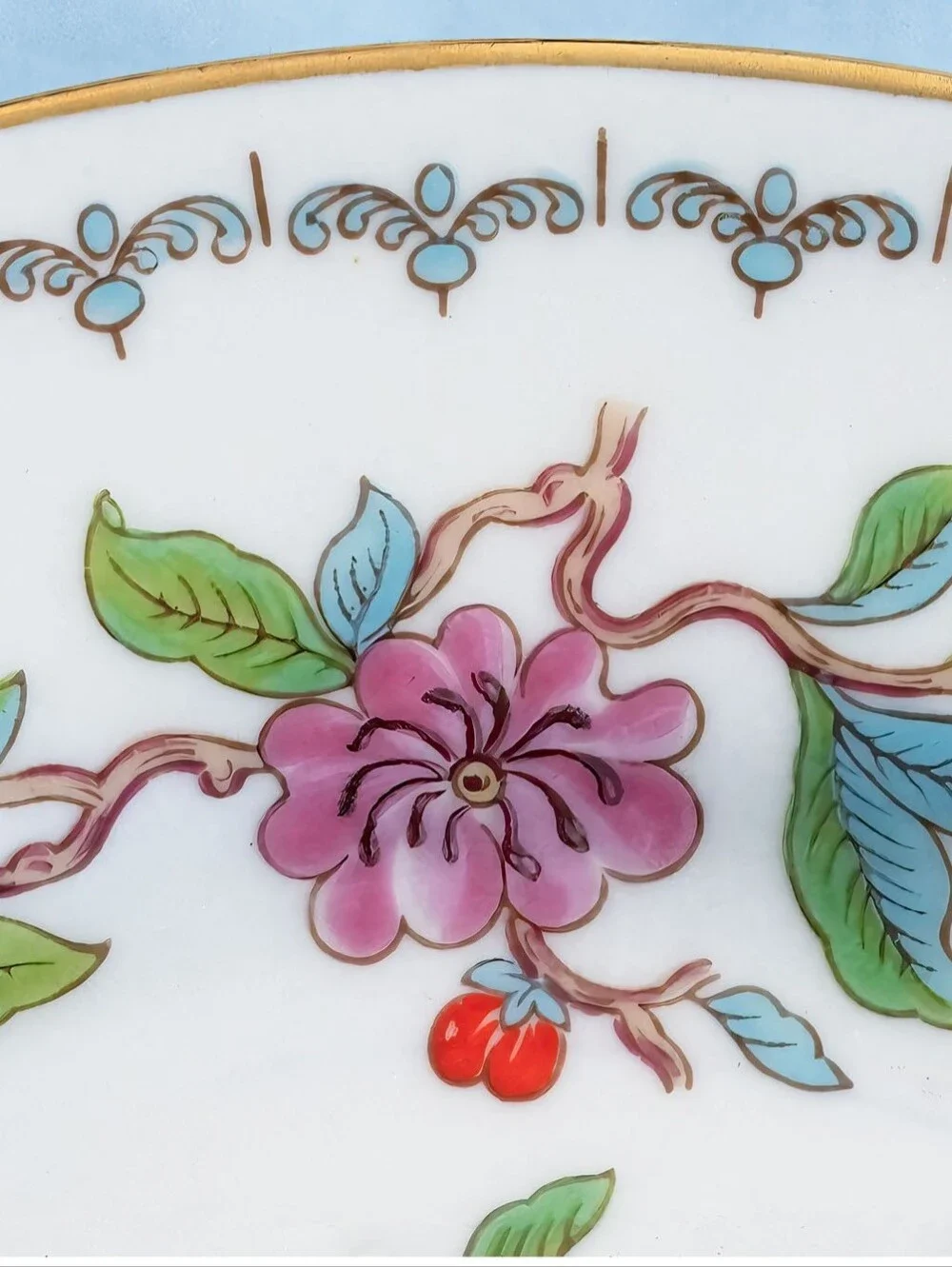 Beautiful Aynsley Pembroke Bread And Butter Plates 4 Set Made In England